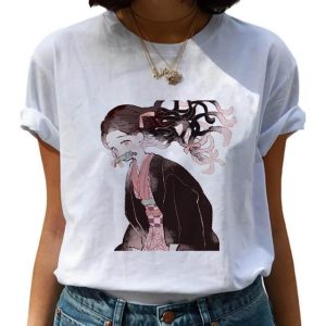 T-shirt Femme Demon Slayer Famille Kamado