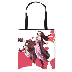 Tote Bag Demon Slayer Nezuko Kamado Design