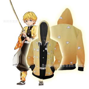 Sweat Demon Slayer  Zenitsu Uniform