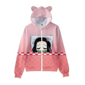 Sweat Demon Slayer à Zip Bébé Nezuko