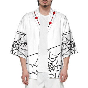 Kimono  Demon Slayer Rui Blanc