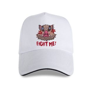 Casquette Demon Slayer Inosuke Blanc