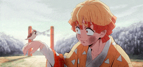 Le pigeon tueur de démons de Zenitsu