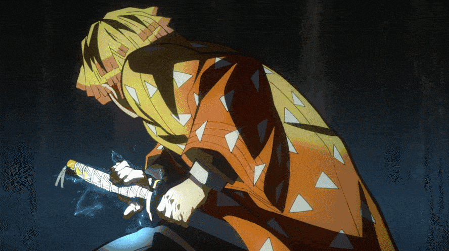 Zenitsu contre le démon araignée
